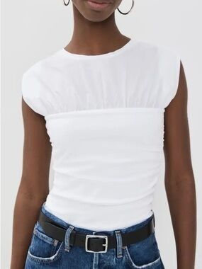 Rag and bone mica banded top